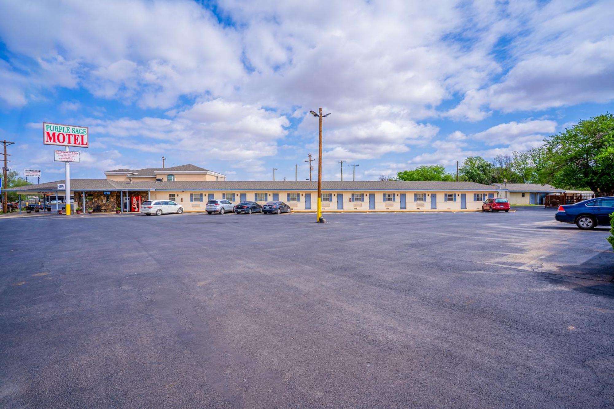 Motel Purple Sage By Oyo Snyder Tx Esterno foto
