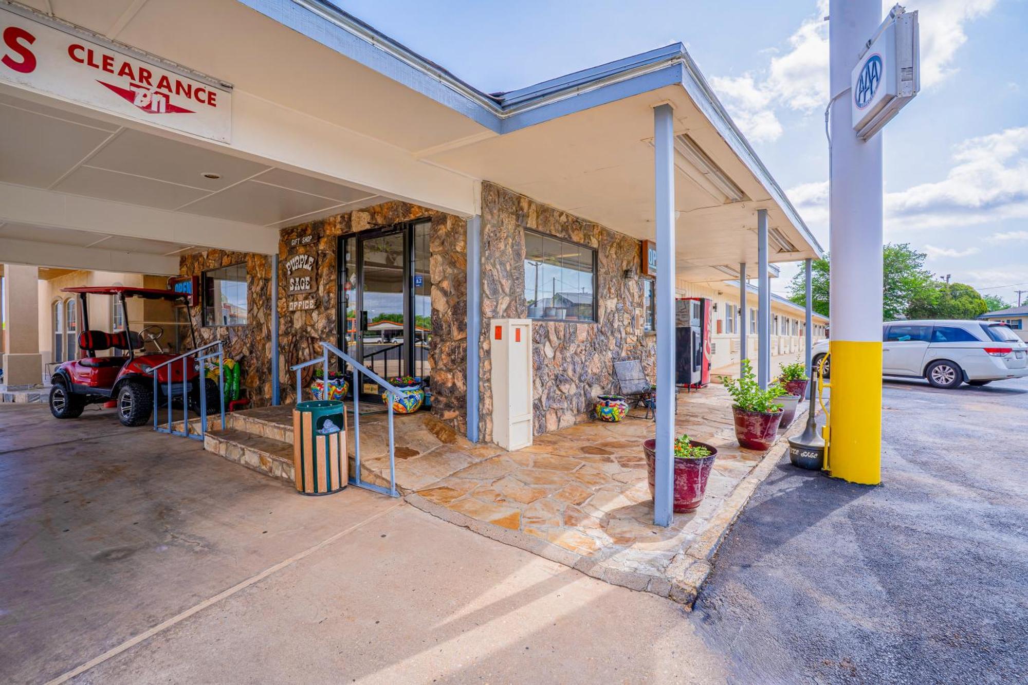 Motel Purple Sage By Oyo Snyder Tx Esterno foto