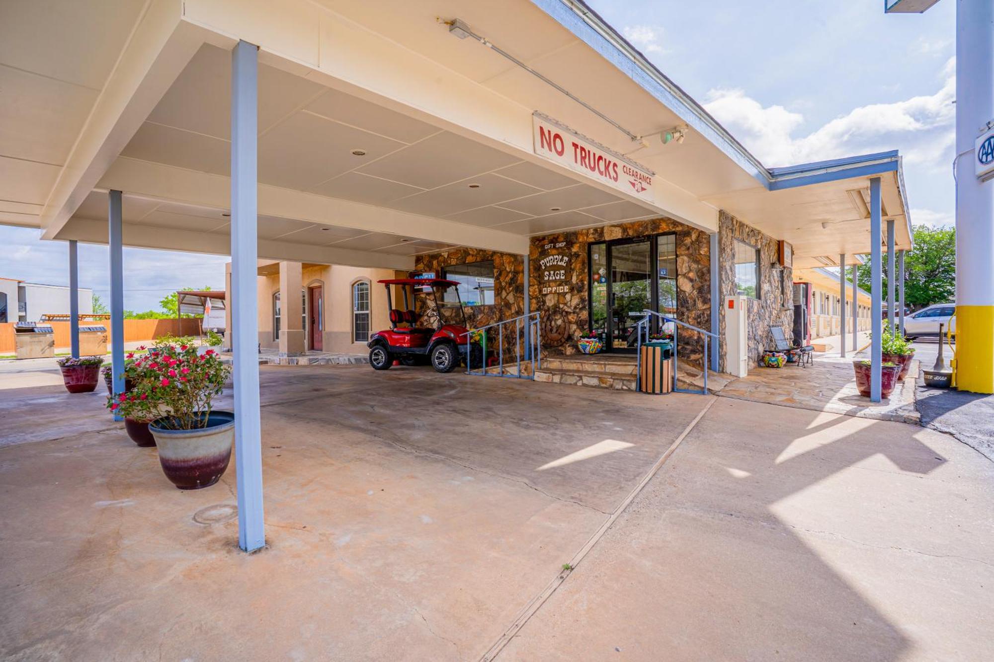Motel Purple Sage By Oyo Snyder Tx Esterno foto